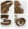 Korean Pleated Cloud Tote - Versatile Women's Down Cotton Large Capacity Crossbody Bag