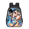 Zaino Scolastico per Bambini JoJo's Bizarre Adventure Borsa Cartoon Anime Ragazzi Ragazze 3-4 Elementare Leggero Ergonomico Tessuto Oxford