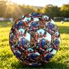 Size 5 Football Transformers Pattern, Wear‑Resistant Soccer Ball for Match Training Daily Sports Play