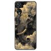 For TCL 505 503 403 50SE Case Domineering TPU Silicone Hard Shell For 50SE T509K 503 403 Coque Lion Dragon Tiger Bumper Fundas