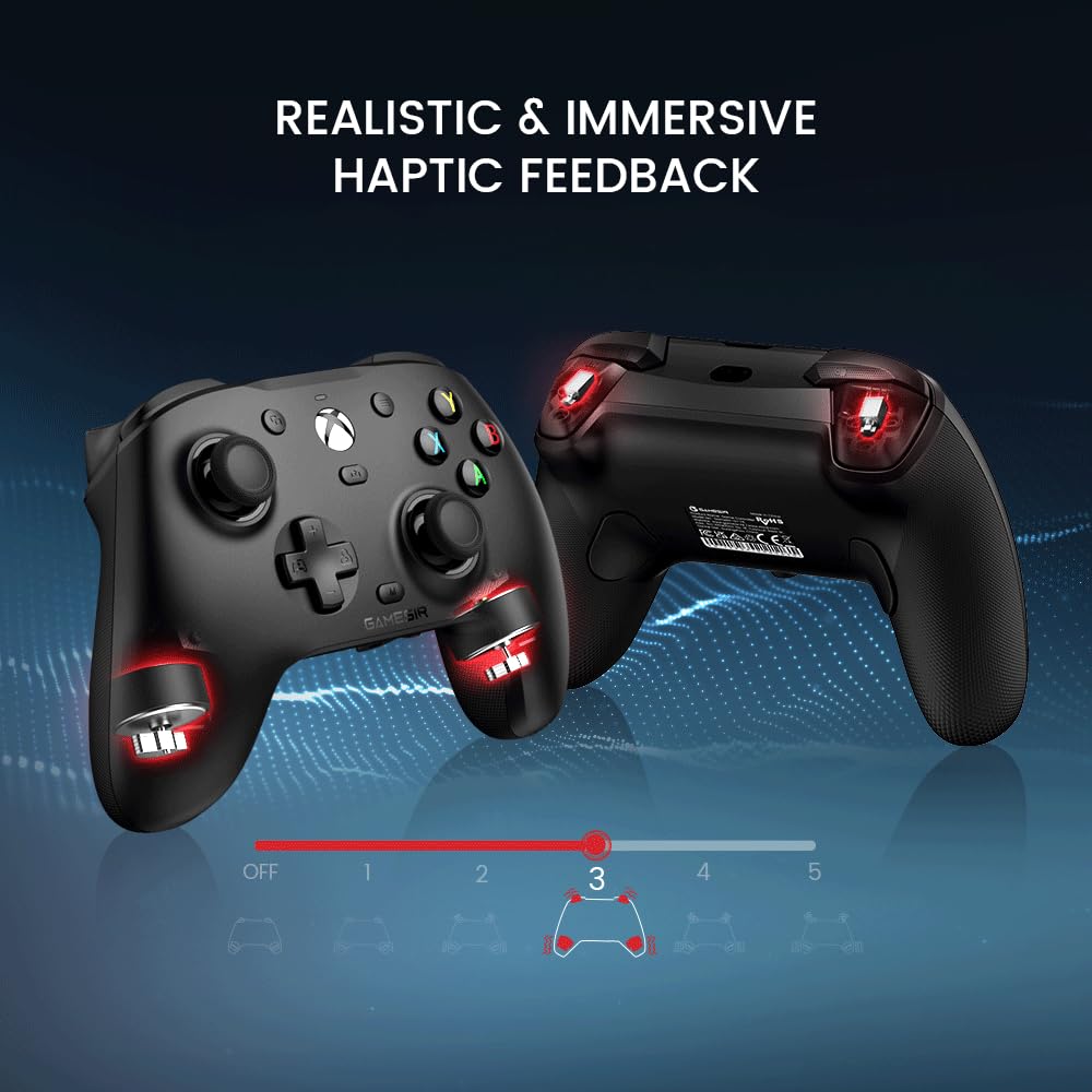 GameSir G7 HE Wired Game Controller for Xbox Series Xbox and Windows PC Controller Gamepad with Hall Effect Sticks XS, One, 10/11, (Black)