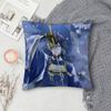 Touken Ranbu Anime Double-Sided Printed Square Pillow Cover Decorative Cushion Cover For Sofa Bedroom Bedside