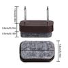 Felt Floor Protectors Slider Glide Pads High Quality 3 Size Table Chair Feet Legs Non-slip Felt Pad Nail To Prevent Scratches