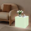 Rechargeable LED Cube Chair, 16 Colors Remote Conctrol Glow Furniture Stool Table with 4 Lighting Modes, for Home Party Deco