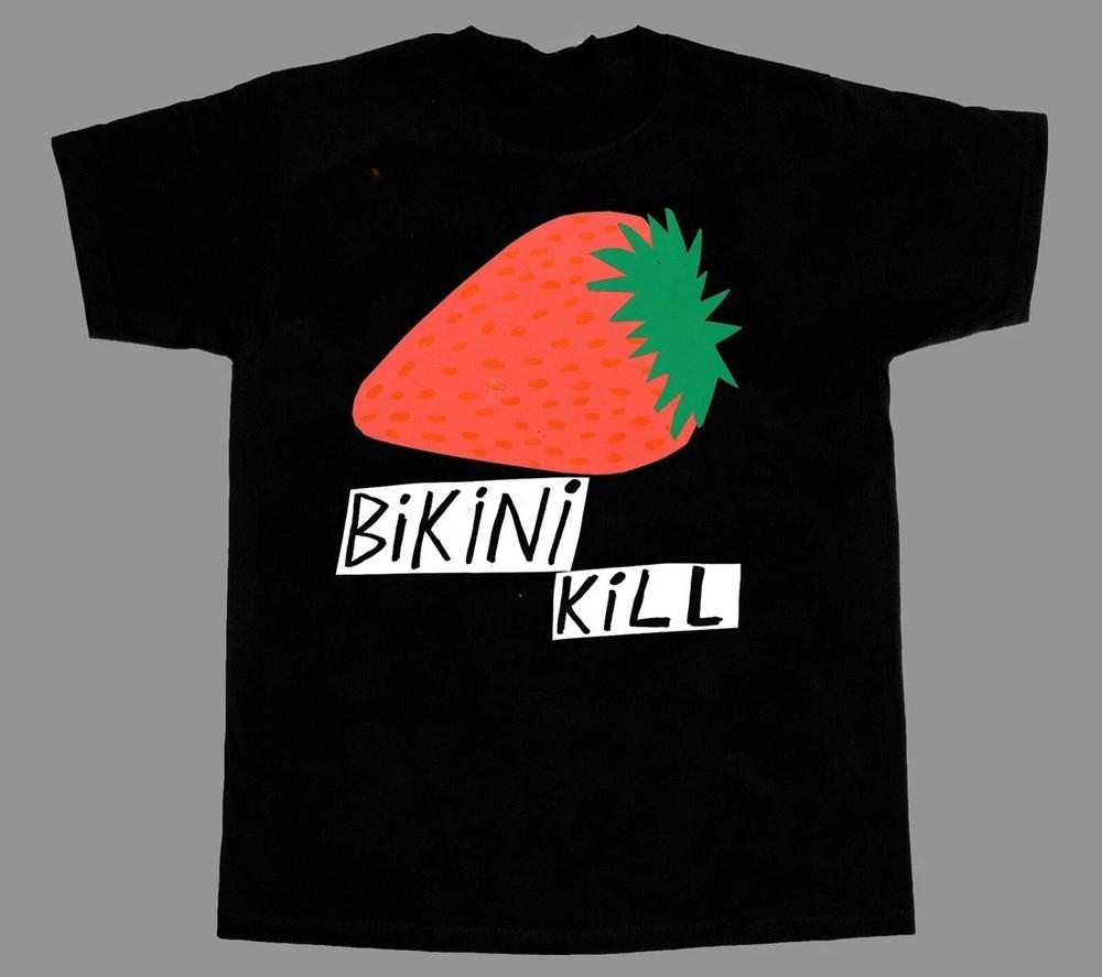 Inspired Bikini Kill Rock Band Short Sleeve Black S-5XL Shirt TU360 Unisex T-Shirt S