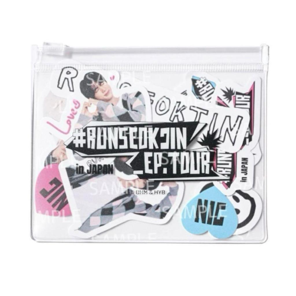 [USED] JIN[RUNSEOKJIN in JAPAN] STICKER SET