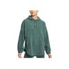 Nike Felpa con cappuccio oversize Therma-Fit One morbida e confortevole da donna, verde bianco FV8077-338