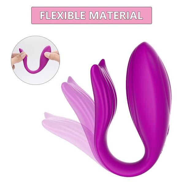 Vibrátor pro pár sexuální hračky pro pár Dospělí Ženy Intimní zboží Stimulátor klitorisu U Shape Wireless