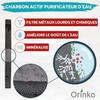 Orinko – Binchotan Bio x15 – Charbon Actif Eau de Bambou Takesumi pour Purification d'Eau – Filtration Carafe, Gourde, Bouteille