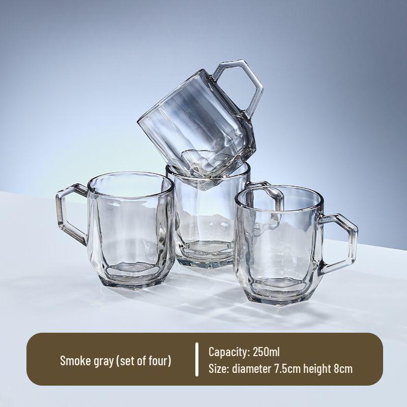 High-Temperature Resistant Diamond Teapot & Glass Cup Set for Living Room - Light Luxury Home Collection