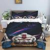 Cartoon/Anime Mobile Suit Gundam-Themed Printed Bedding Set: This soft and comfortable set includes a duvet cover and pillowcase