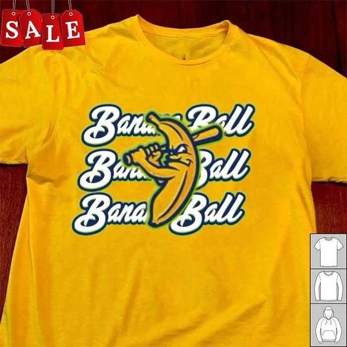 New Popular Savannah Bananas Baseball Gift For Fans Unisex S-5XL Shirt JM601 2XL