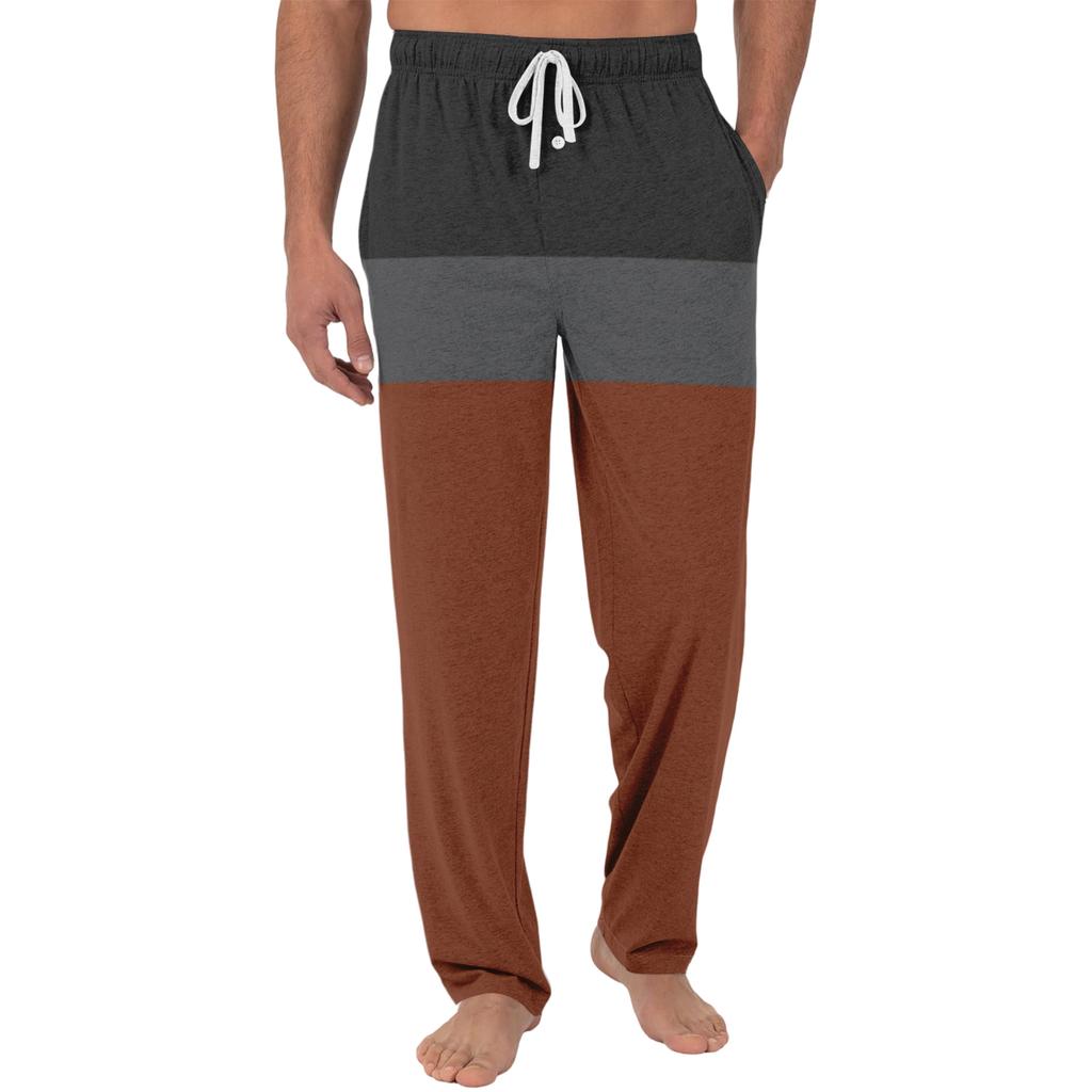 Herren Freizeithose mit stilvollem Streifenmuster - Herren Sporthose mit Kordelzug, schmal und leicht