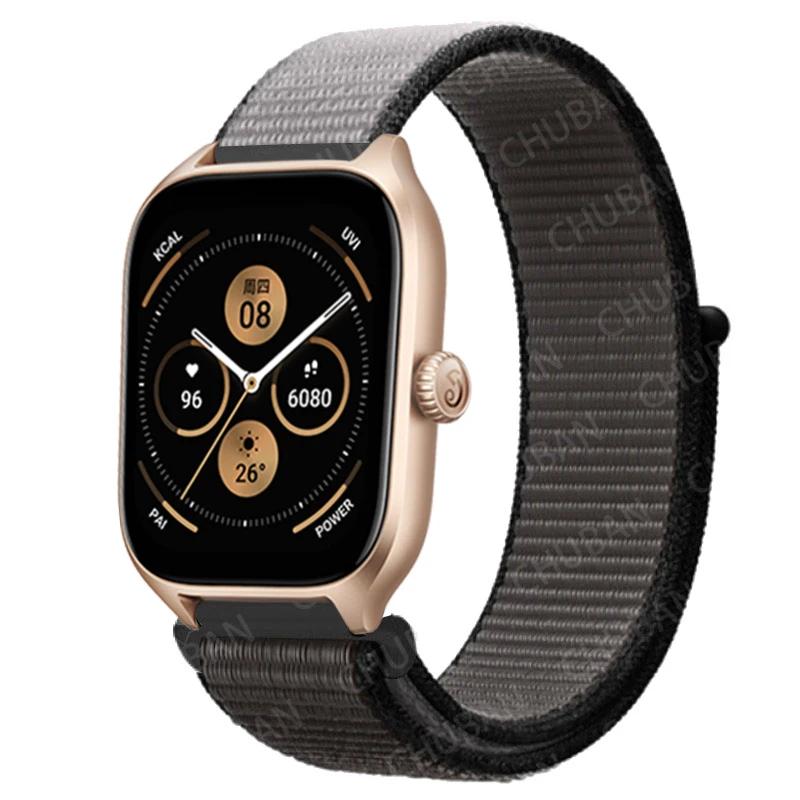 Band For Amazfit GTS/2/2e/4/3/mini GTR 2/3/Pro/4/U/stratos 2 3 Nylon Watch Bracelet Watchband 20mm 22mm Correa Amazfit Bip Strap