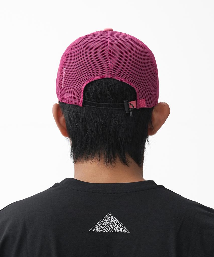 Diadeosaengchyueoli Origin Volume Logo Mesh Cap (Pink)