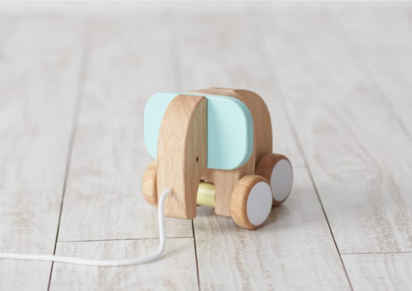 Nichigan Tocotoco Elephant Pull Toy Educational Toy