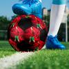 Cristiano Ronaldo Fußball Größe 5 Bunt Maschinengenäht PVC Wettkampfbereit Langlebig Hoher Rückprall