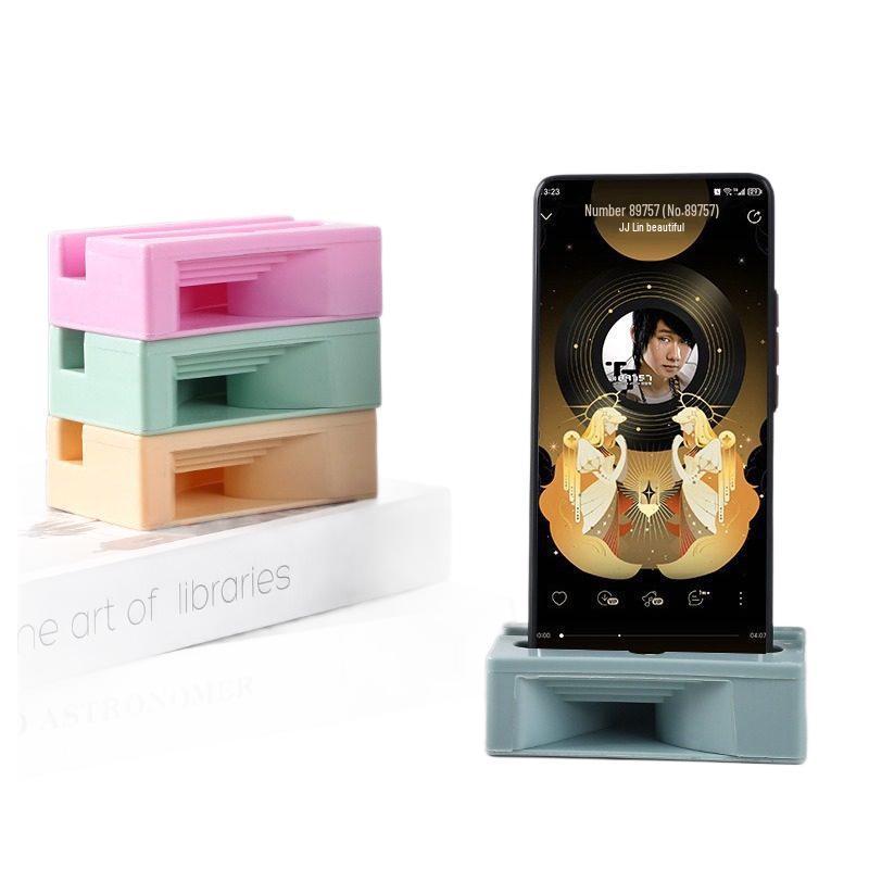 Portable Desktop Phone Amplifier & Holder: Creative Multifunctional Stand for Lazy Viewing