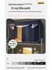 University Dorm Blackout Privacy Curtain - 3-Door Mosquito Net for Bunk Beds
