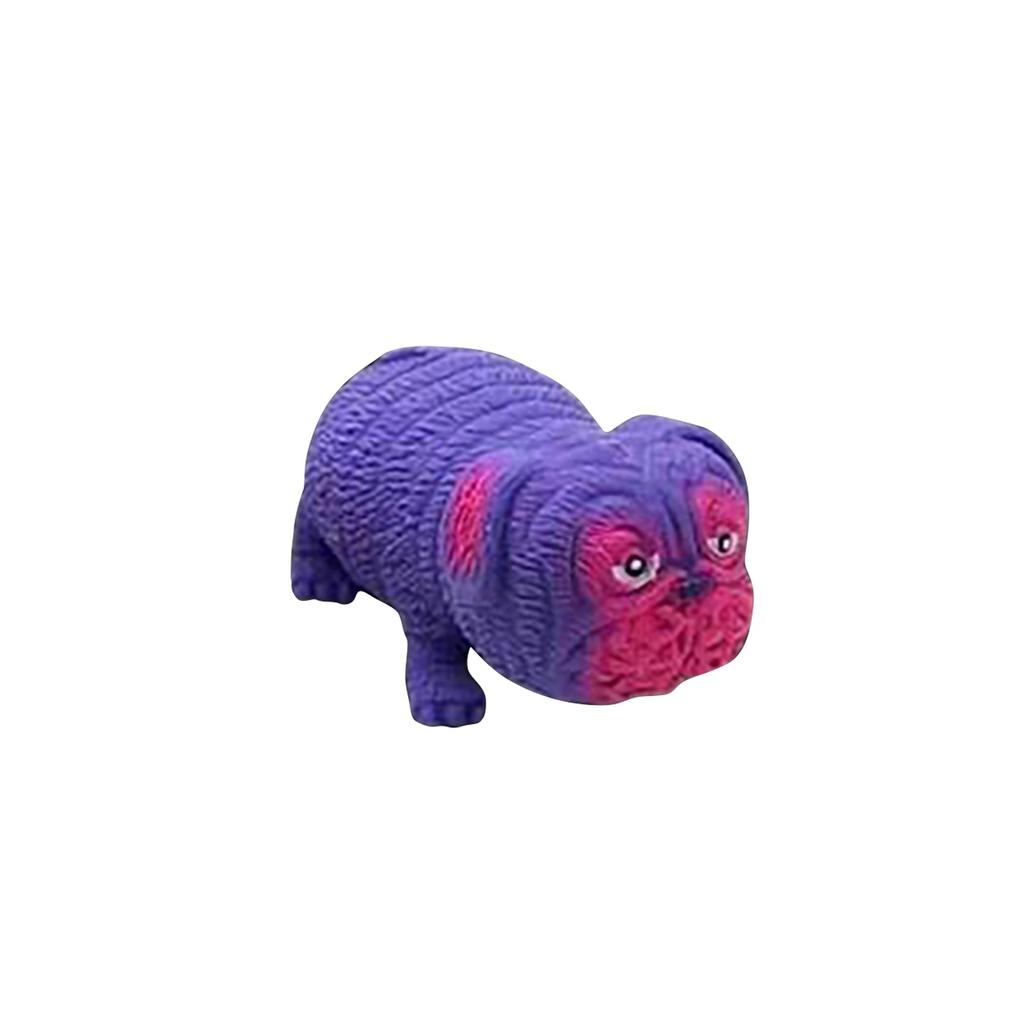 Squeeze Dog Toys Pug Pinch Toy Stress Relief Toys Hand Exercise Tool Vent Decompression Toy Decorative Party Supplies