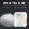 SEAMETAL Car Rubber Door Sealing Big D Type Car Door Hood Trunk Seal Strip Universal Noise Insulation for Car Seals Accessories