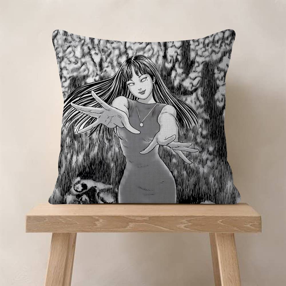 Japan Anime JJunji Horror Ito  pillow cover sofa cushion cover home room decoration children gift