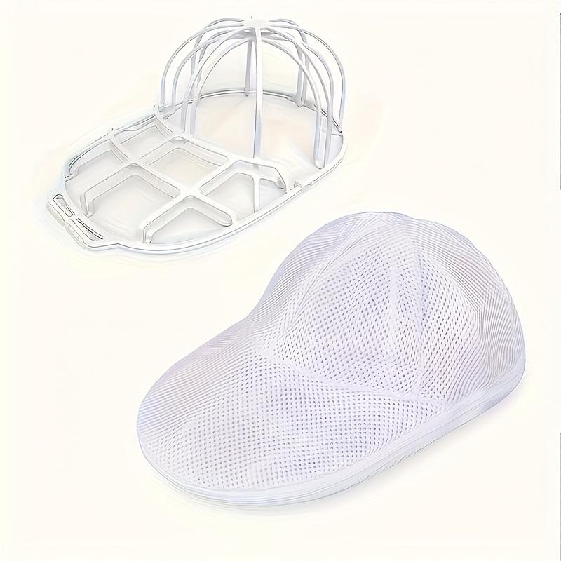 

Baseball Cap Cleaning Device, Hat Cleaner/Cleaning Cage, Drying Rack for Gentle and Efficient Hat Care, Anti Deformation Hat Washing Bag белый