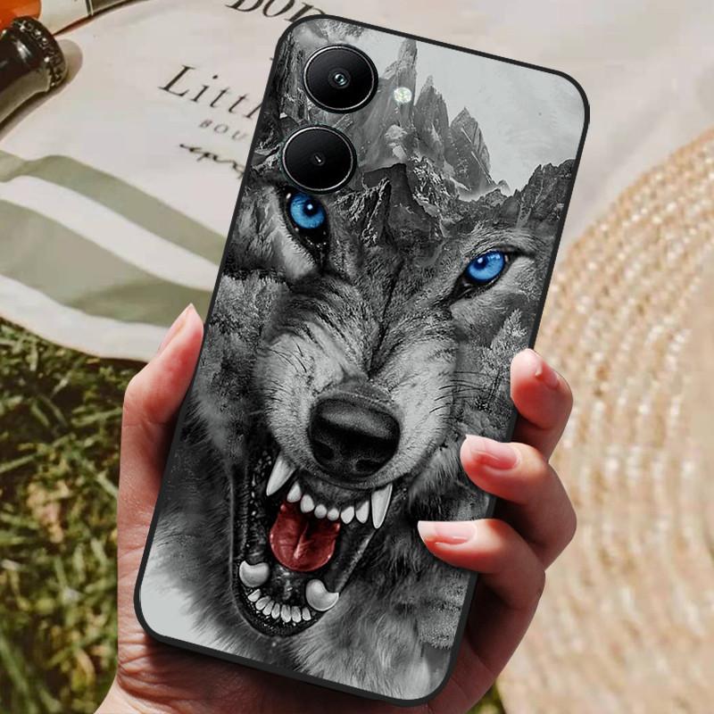 Etui do Realme 10 4G Czarne Miękki Silikon Odporne na Wstrząsy Pokrowiec do Telefonów Realme 10 2022 Realme10 C33 C 33 4G Ochronne Fundas