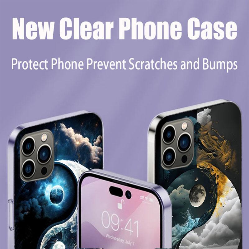 Balance of Elements The Eternal Yin-Yang Phone Case For Iphone 17 Air 15 Pro 14 Plus 16 Pro Max 12 13 Mini 11 16E X XS Cover Cut