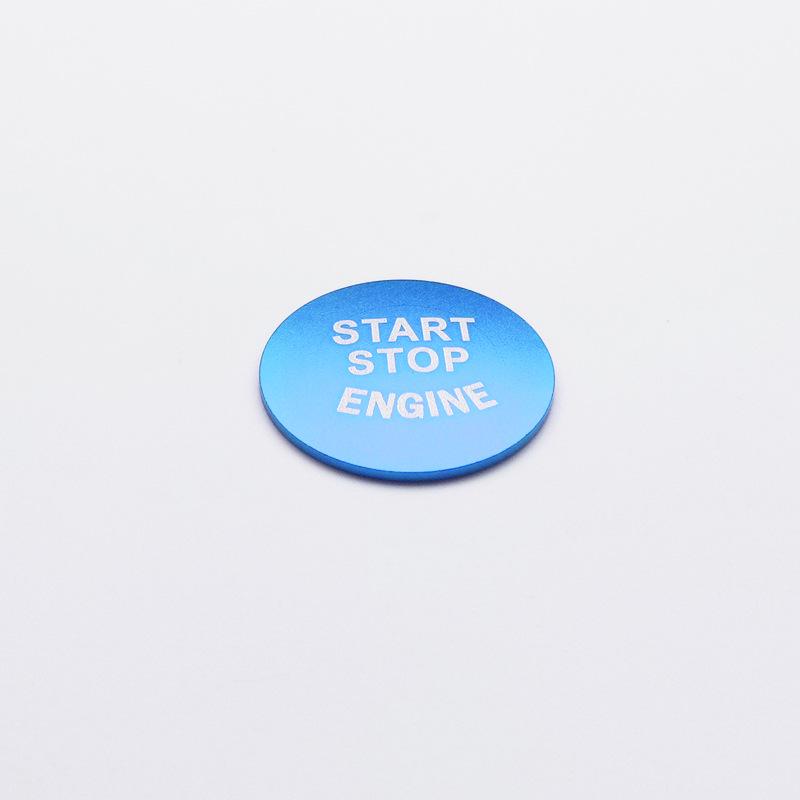 BMW X1/1/2/3 Series Ignition Ring Decoration: Aluminum Alloy Car Modification Sticker