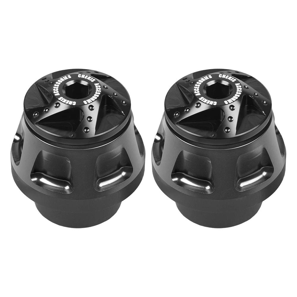 

Motorcycle Axle Fork Crash Slider For Honda ADV 350 150 PCX 125 150 160 NSS350 For Forza 300 350 Front Wheel Anti-Collision Ball чорний