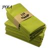 Solid Color Napkins Rustic Linen Napkin, 16 Inch Farmhouse Style Cloth Napkin Machine Washable for Dining Table Wedding Bridal Shower Baby No