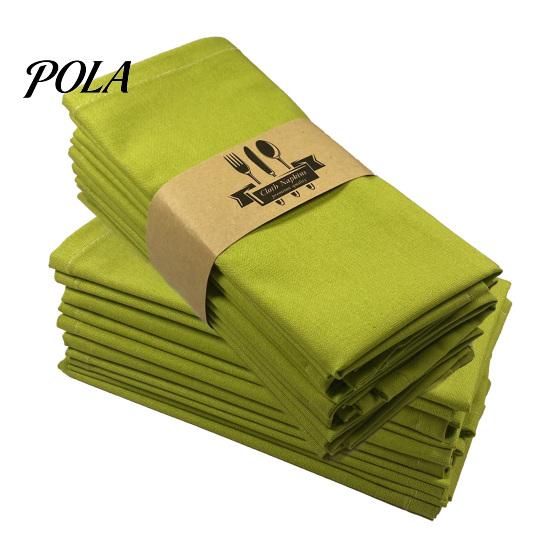 Solid Color Napkins Rustic Linen Napkin, 16 Inch Farmhouse Style Cloth Napkin Machine Washable for Dining Table Wedding Bridal Shower Baby No