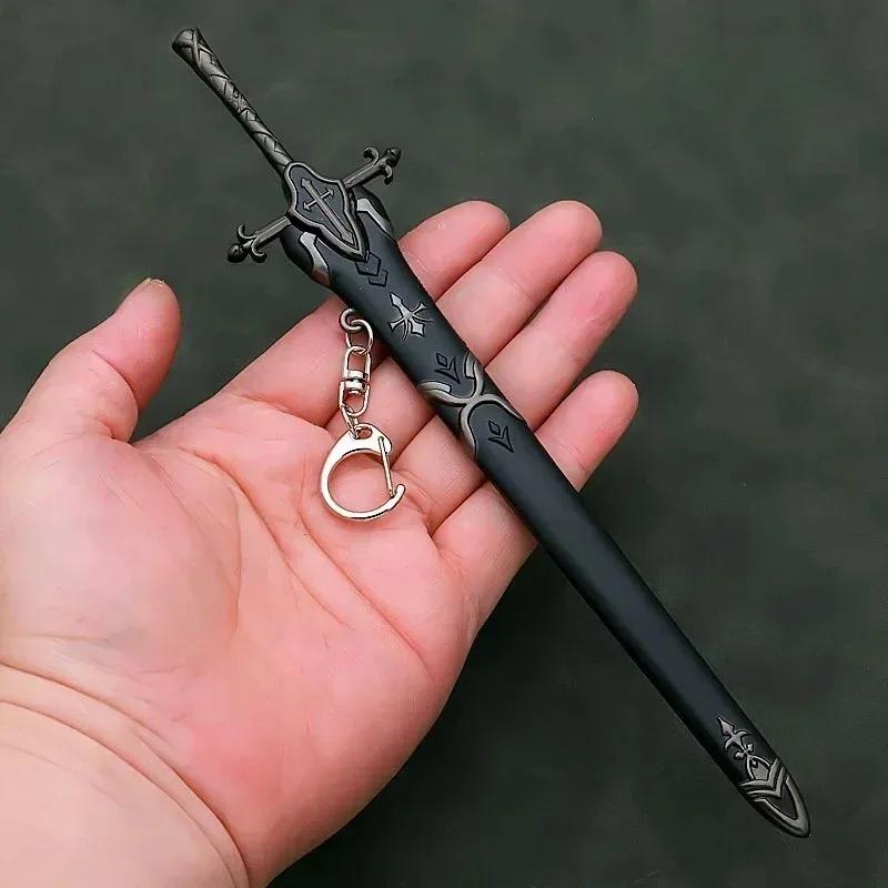 22cm Fate/stay Night Waffe Siegfried Balmunk Dargon Altria Pendragon WaffeMetall Katana Waffe Animation Merchandise Miniatur sammelt