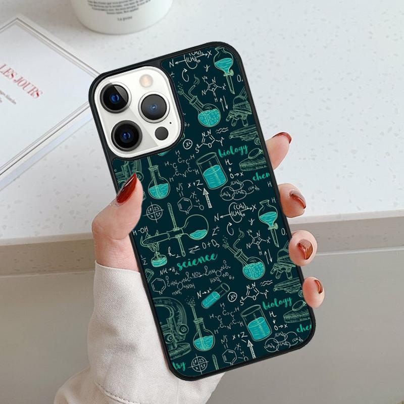 Chemistry Phone Case For iPhone 17 Air 11 12 13 14 15 16 Pro Max Cover For iPhone 17 Air Max 5 Plus Coque Shell