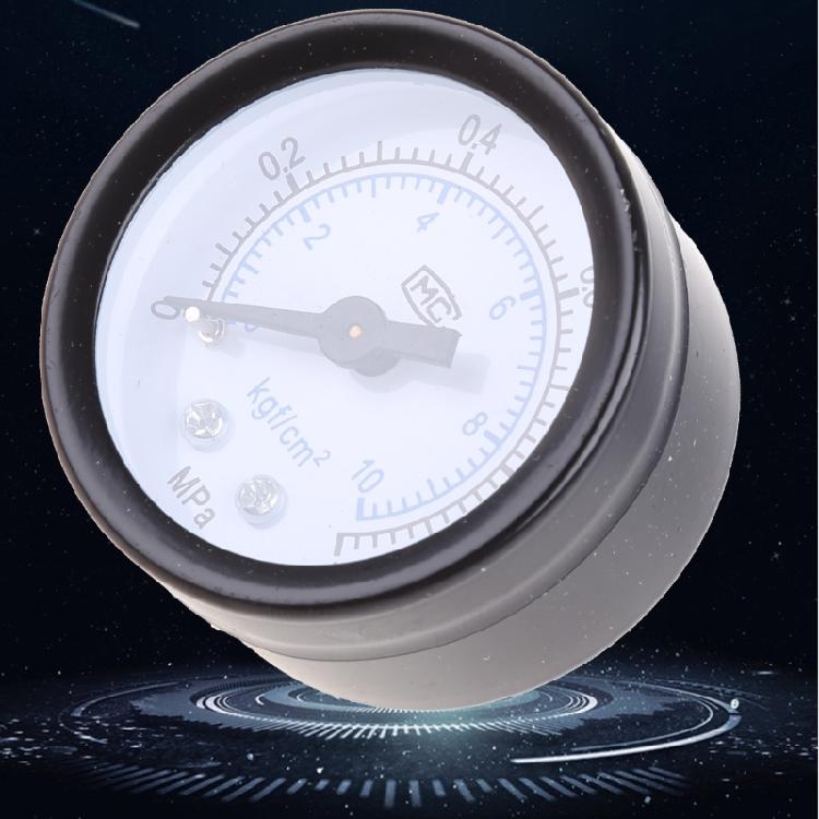 Portable Pressure Gauge 1/8-inch Thread Aluminum Pressure Meter Air Pressure