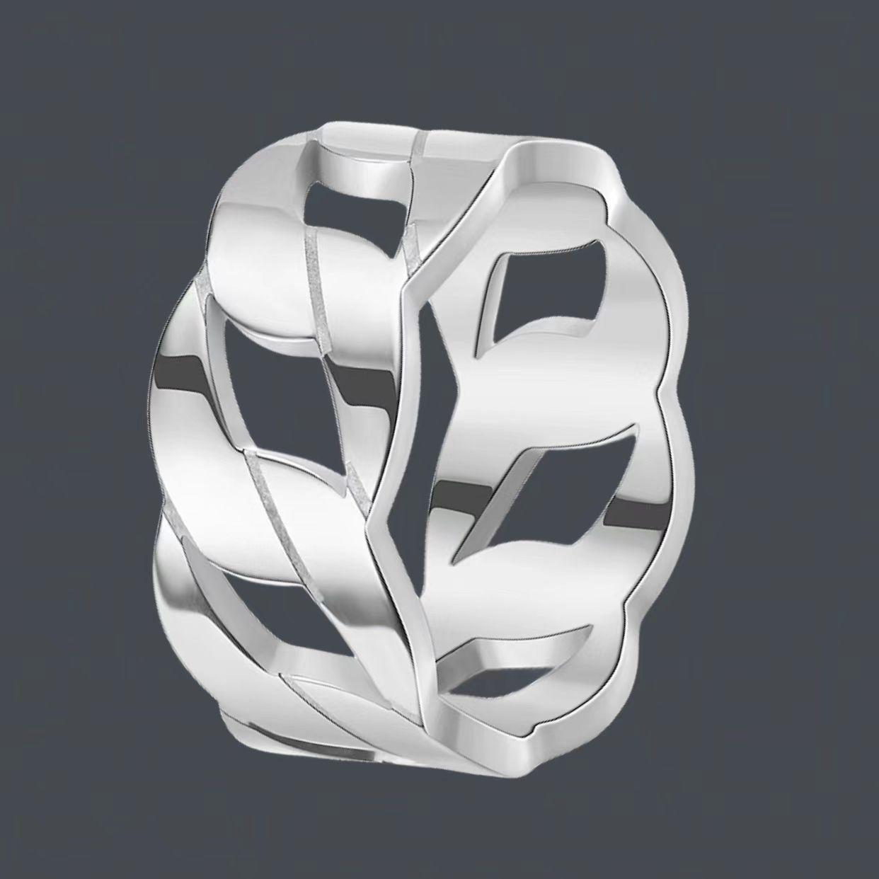 

Men s stainless steel ring jewelry engraved finger ring 12