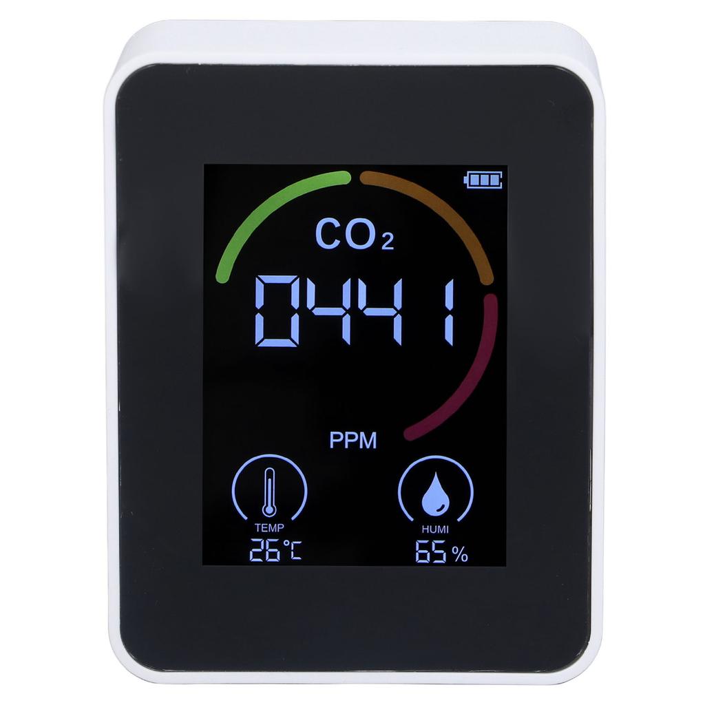 Digital Air Quality Monitor Carbon Dioxide Detector CO2 Tester Temperature Humidity Tester
