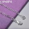 CHSHINE 925 Sterling Silver Three Love Heart Bracelet For Women Fashion Charm Jewelry