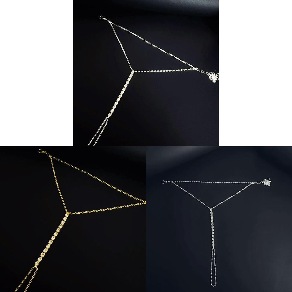 Geometric Water Drilled Hand Chain Jewelry For Women With Gold Or Silver Plating For Gift