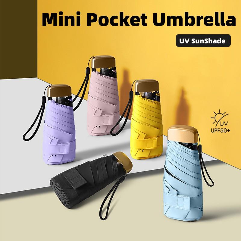 

Мини-карманный зонт от дождя, УФ-зонт, портативный складной зонт, женский зонт от дождя, анти-УФ-капсула, деловой зонт, зонтик от солнца
