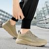 TUINANLE Men'S Wide Toe Walking Shoes Lightweight Non-Slip Walking Tennis Shoes Comfortable Barefoot Sneakers