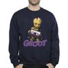 Guardians Of The Galaxy Mens Groot Casette Sweatshirt