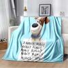 Coperta in flanella 3D cartone animato anime T-Vita da animali domestici T- The Secret Life of Pets coperta per divano letto soggiorno camera da letto regalo per adulti bambini coperta da auto