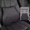 Car Waist Pillow For 2024 2025 Four Season Universal Vehicle Cushion Headrest Lumba Waist Pillow Automotive Interior Accessories