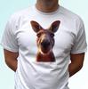 Kangaroo Kids Boys T-Shirt Animal Fantasy Tee Australia Art Top Gift S S Kids Size