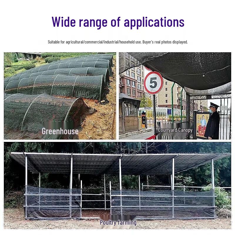 Puchen Heavy-Duty Black Sunshade Net