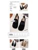 Women's 2025 Spring Soft-Soled Non-Slip Cowhide Loafers: Versatile, Comfortable Flat Shoes