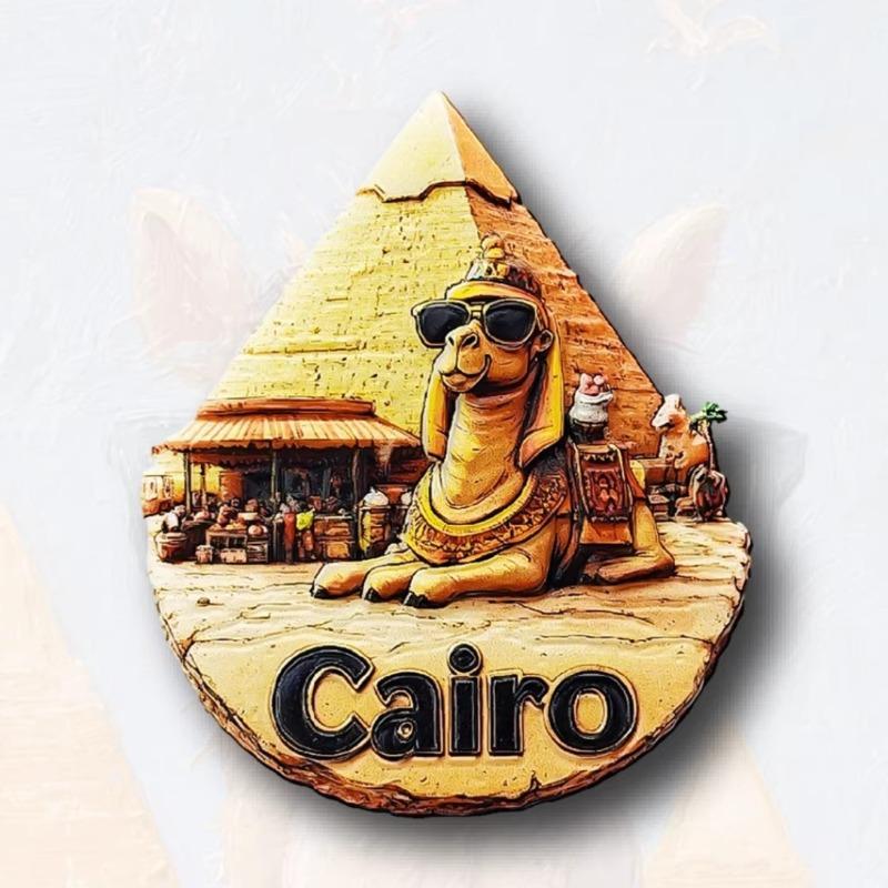 Egypt Travelling Fridge Magnets Cairo Tourism Souvenirs Fridge Stickers Home Decor Wedding Gifts Magnetic Stickers