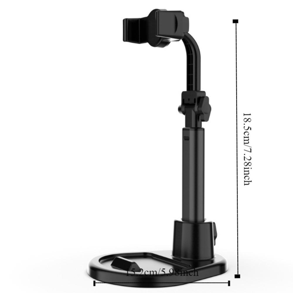 Universal Phone Stand Dual Card Slot Live Broadcast Bracket Tablet Holder  Video Call